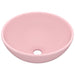 Chiuvetă baie lux, roz mat, 32,5x14 cm, ceramică, rotund - WALTI WALTI