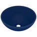 Chiuvetă baie lux albastru închis mat 32,5x14cm ceramică rotund - WALTI WALTI