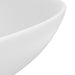 Chiuvetă de baie, alb mat, ceramică, rotund - WALTI WALTI