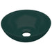 Chiuvetă de baie, verde închis, ceramică, rotund - WALTI WALTI