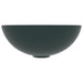 Chiuvetă de baie, verde închis, ceramică, rotund - WALTI WALTI