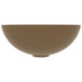 Chiuvetă de baie, crem mat, ceramică, rotund - WALTI WALTI