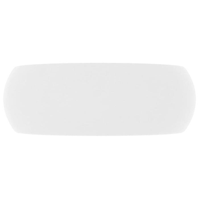 Chiuvetă de baie lux alb mat 40x15 cm ceramică rotund - WALTI WALTI