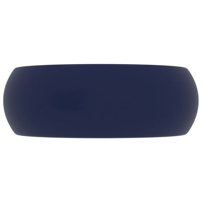 Chiuvetă baie lux albastru închis mat 40x15 cm ceramică rotund - WALTI WALTI