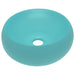 Chiuvetă baie lux verde deschis mat 40x15 cm ceramică rotund - WALTI WALTI