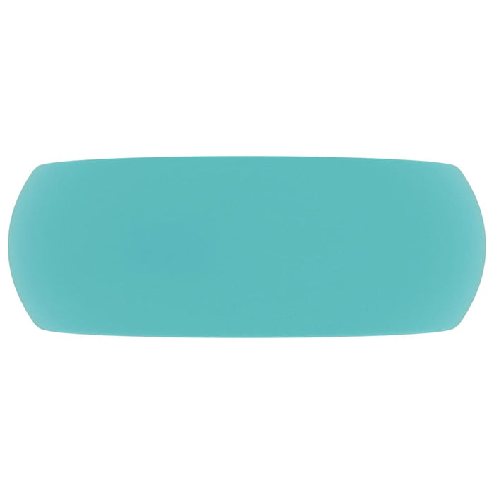 Chiuvetă baie lux verde deschis mat 40x15 cm ceramică rotund - WALTI WALTI