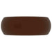 Chiuvetă de baie lux maro închis mat 40x15 cm ceramică rotund - WALTI WALTI