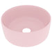 Chiuvetă de baie lux, roz mat, 40x15 cm, ceramică, rotund - WALTI WALTI