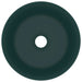 Chiuvetă baie lux verde închis mat 40x15 cm ceramică rotund - WALTI WALTI