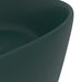 Chiuvetă baie lux verde închis mat 40x15 cm ceramică rotund - WALTI WALTI