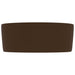 Chiuvetă de baie lux maro închis mat 40x15 cm ceramică rotund - WALTI WALTI