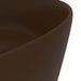 Chiuvetă de baie lux maro închis mat 40x15 cm ceramică rotund - WALTI WALTI