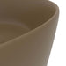 Chiuvetă baie lux, crem mat, 40x15 cm, ceramică, rotund - WALTI WALTI