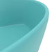 Chiuvetă de lux cu preaplin verde deschis mat 36x13 cm ceramică - WALTI WALTI