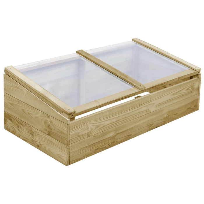 Sere, 2 buc., 100 x 50 x 35 cm, lemn de pin tratat - WALTI WALTI