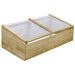 Sere, 2 buc., 100 x 50 x 35 cm, lemn de pin tratat - WALTI WALTI