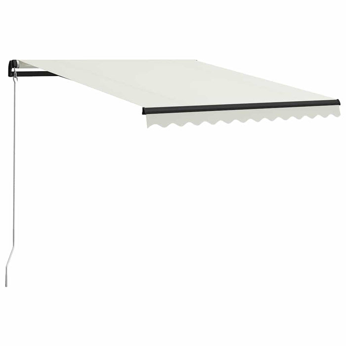 Copertină retractabilă manual, crem, 300 x 250 cm - WALTI WALTI