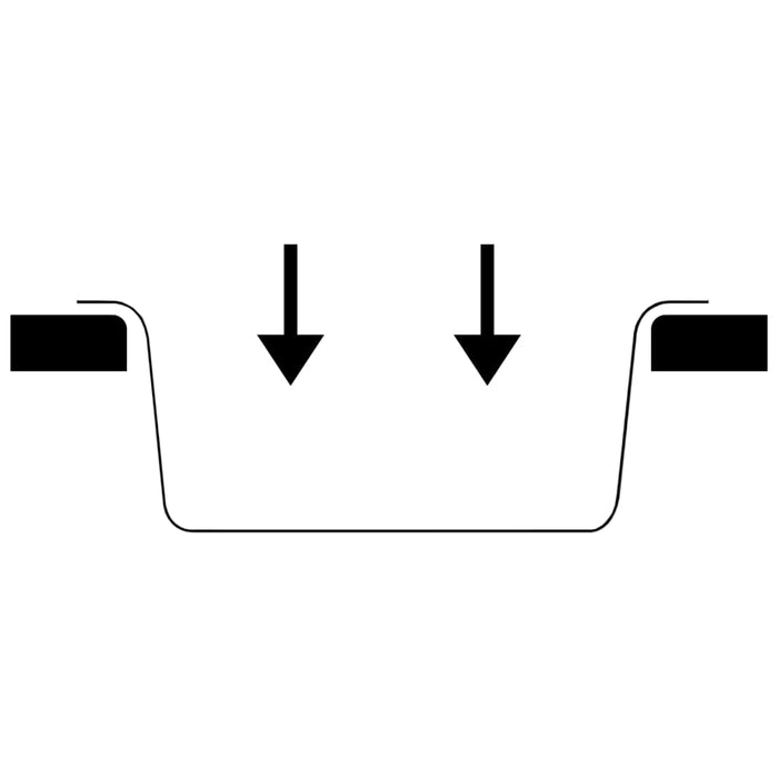 Chiuvetă de bucătărie cu orificiu de preaplin, gri, granit - WALTI WALTI
