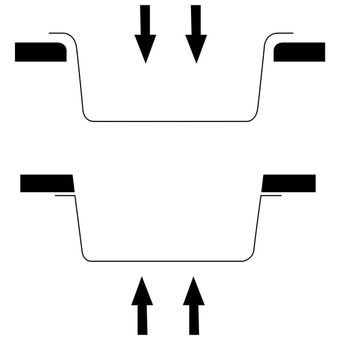 Chiuvetă de bucătărie cu orificiu de preaplin, alb, granit - WALTI WALTI