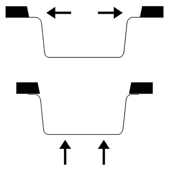 Chiuvetă de bucătărie cu orificiu de preaplin, alb, granit - WALTI WALTI