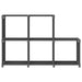 Raft expunere, 5 cuburi, gri, 103x30x72,5 cm, material textil - WALTI WALTI