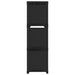Raft expunere 9 cuburi negru 103x30x107,5 cm, material textil - WALTI WALTI