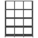 Raft expunere 12 cuburi, gri, 103x30x141 cm, material textil - WALTI WALTI
