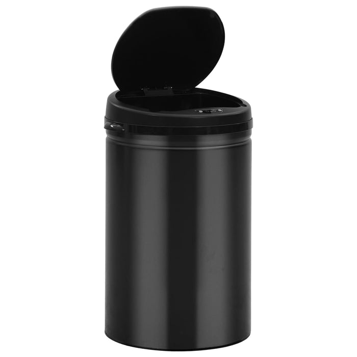 Coș de gunoi automat cu senzor, 30 L, negru, oțel carbon - WALTI WALTI