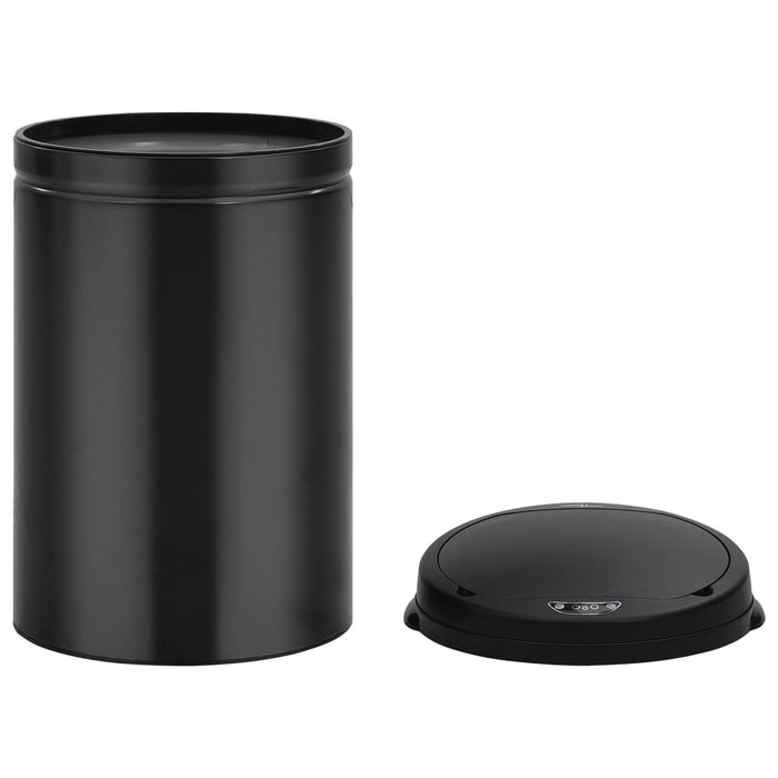 Coș de gunoi automat cu senzor, 30 L, negru, oțel carbon - WALTI WALTI
