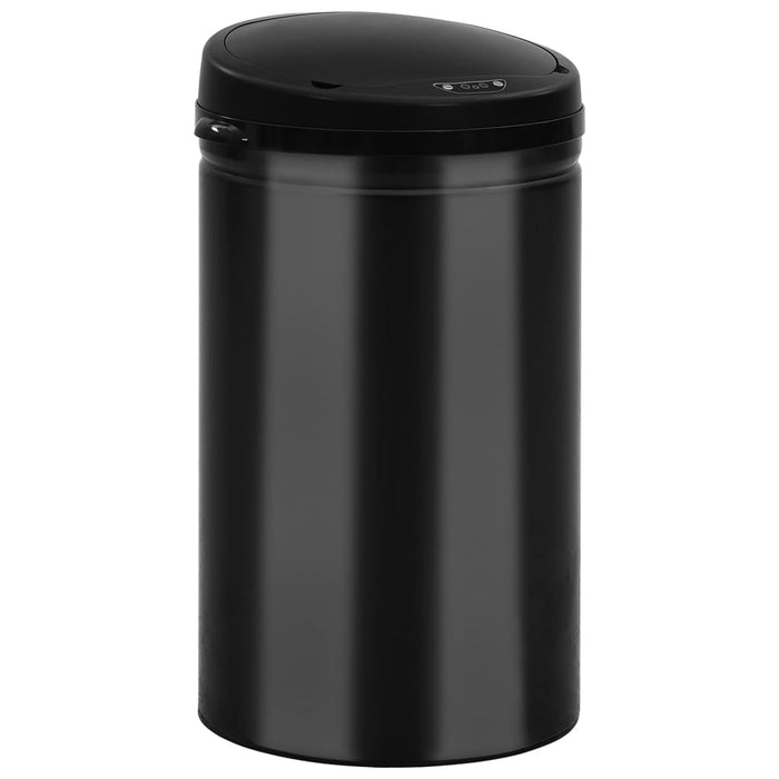 Coș de gunoi automat cu senzor, 40 L, negru, oțel carbon - WALTI WALTI