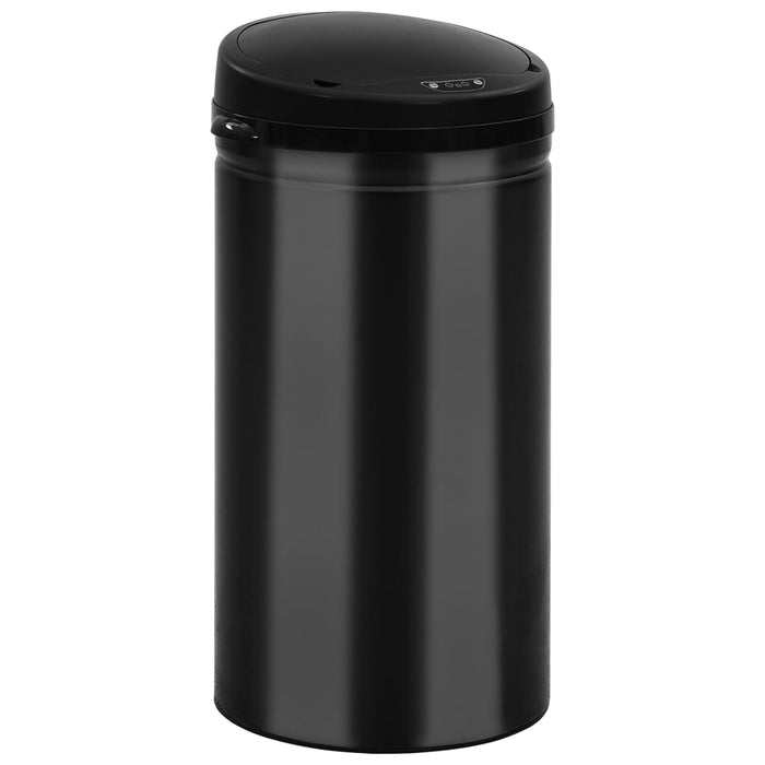 Coș de gunoi automat cu senzor, 50 L, negru, oțel carbon - WALTI WALTI