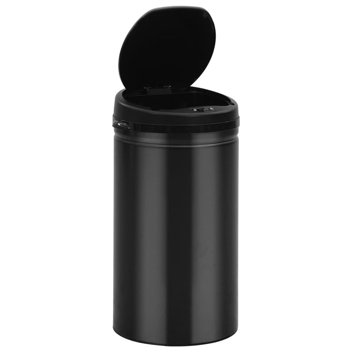 Coș de gunoi automat cu senzor, 50 L, negru, oțel carbon - WALTI WALTI