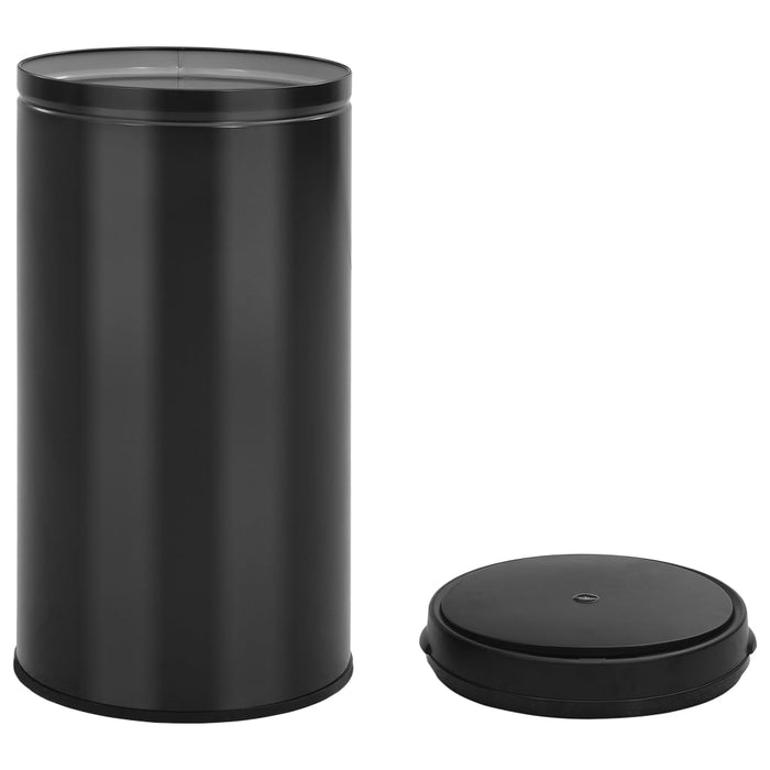 Coș de gunoi automat cu senzor, 60 L, negru, oțel carbon - WALTI WALTI