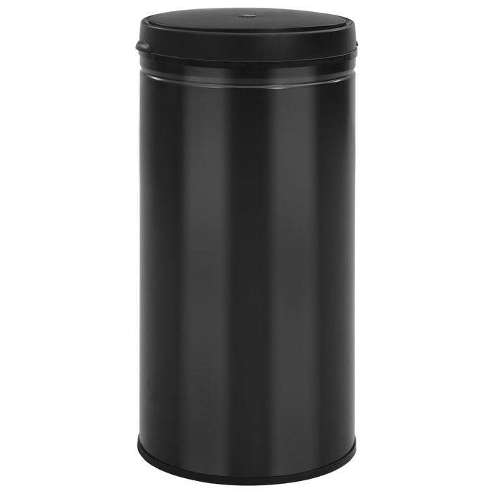 Coș de gunoi automat cu senzor, 70 L, negru, oțel carbon - WALTI WALTI