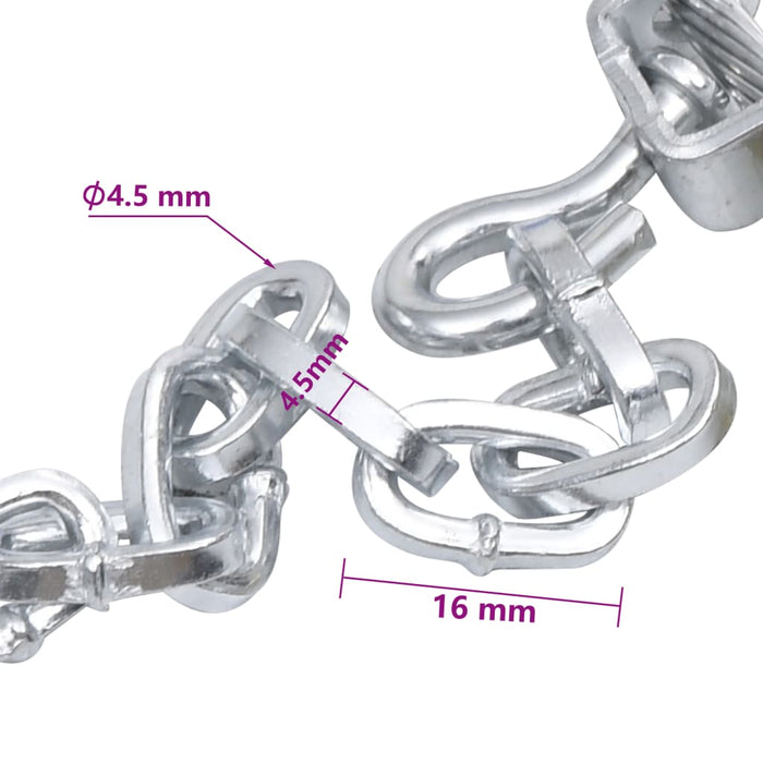 Lanțuri antiderapante zăpadă auto, 2 buc., SUV 4x4, 16 mm, 400 - WALTI WALTI