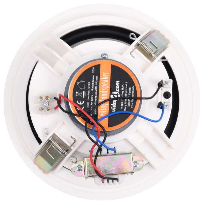 Difuzoare încorporate în perete și tavan cu tweeter 2 buc. 360W - WALTI WALTI