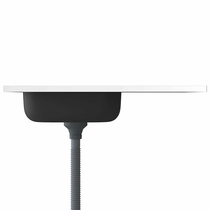 Chiuvetă bucătărie cu scurgător, argintiu 800x600x155 mm oțel - WALTI WALTI