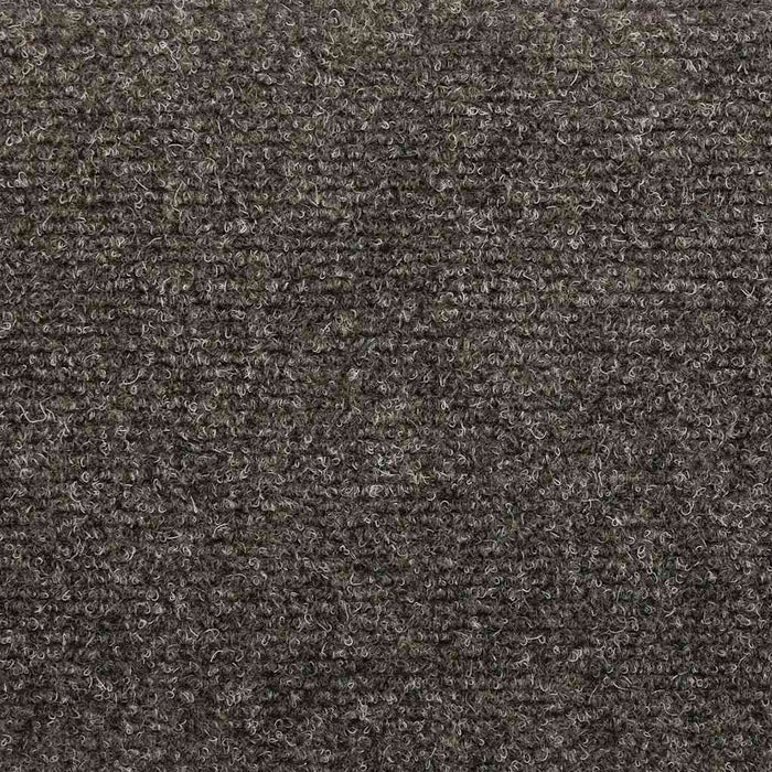 Covorașe pentru scări autoadezive, 15 buc., 56x17x3 cm, antracit, semirotunde WALTI