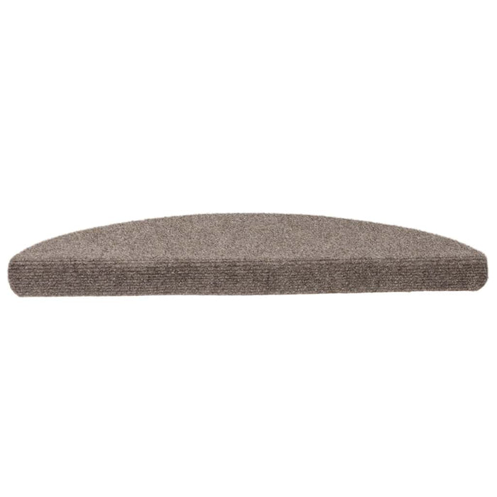 Covorașe autoadezive pentru scări, 15 buc., 65x21x4 cm, bej, semirotunde, mari WALTI