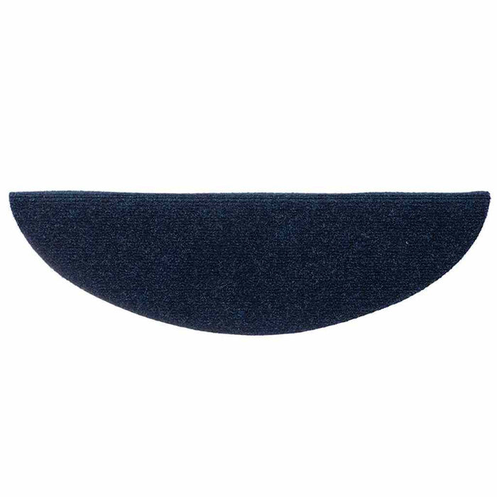 Covorașe autoadezive pentru scări, 15 buc., 56x17x3 cm, semirotunde, bleumarin - WALTI WALTI
