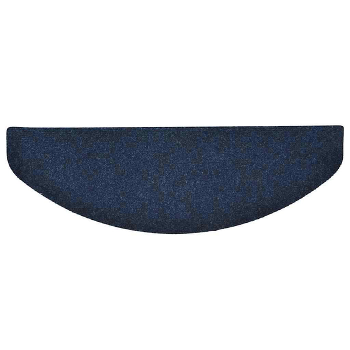 Covorașe autoadezive pentru scări, 15 buc., 65x21x4 cm, bleumarin, semirotunde, mari WALTI