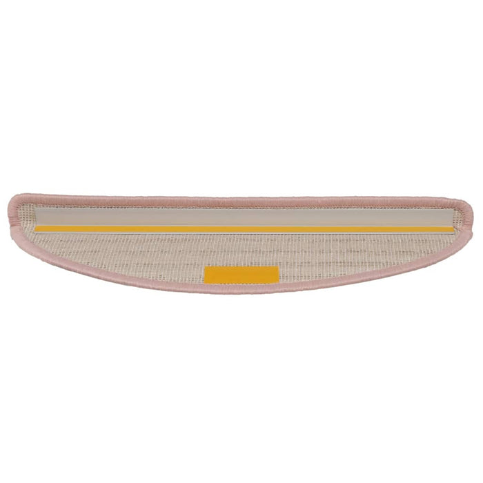 Covorașe pentru trepte scară, 15 buc., roz deschis, 56x17x3 cm - WALTI WALTI