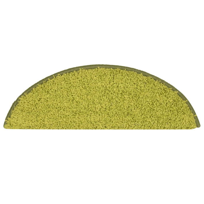 Covorașe pentru trepte scară, 15 buc., verde, 56x17x3 cm - WALTI WALTI