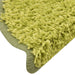 Covorașe pentru trepte scară, 15 buc., verde, 56x17x3 cm - WALTI WALTI