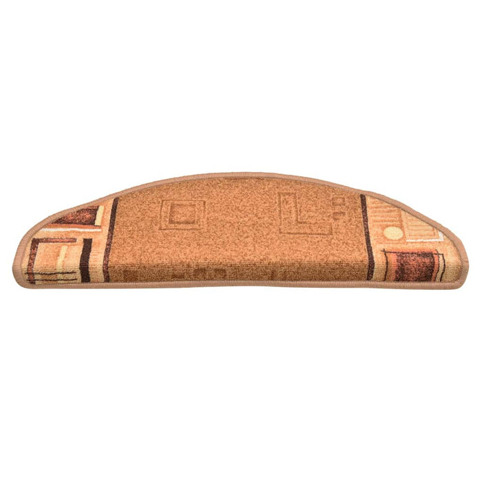 Covorașe scări autoadezive, 15 buc., bej, 65x21x4 cm - WALTI WALTI
