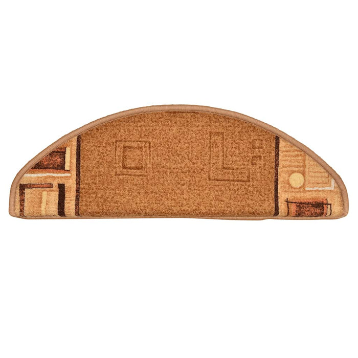 Covorașe scări autoadezive, 15 buc., bej, 65x21x4 cm - WALTI WALTI