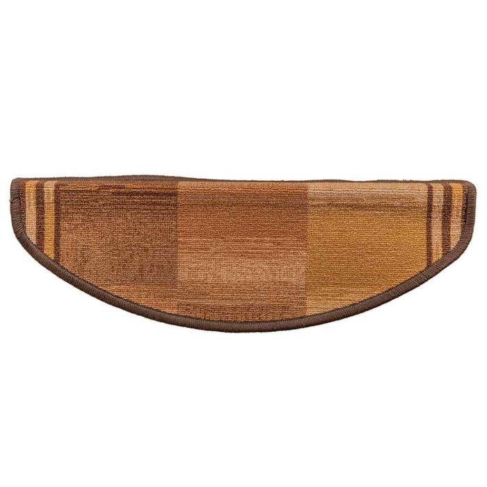 Covorașe autoadezive scări, 15 buc., maro, 65x21x4 cm - WALTI WALTI