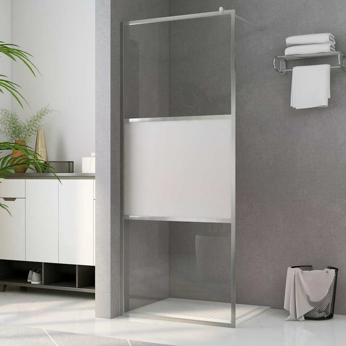 Paravan de duș walk-in, 80 x 195 cm, sticlă ESG semi-mată - WALTI WALTI