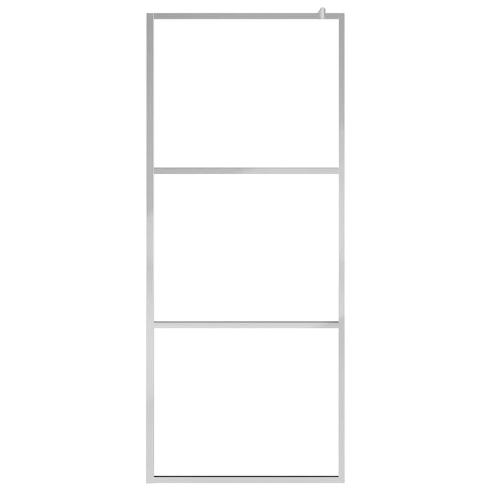 Paravan de duș walk-in, 80 x 195 cm, sticlă ESG mată - WALTI WALTI