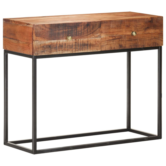 Masă consolă, 90 x 35 x 75 cm, lemn masiv de acacia WALTI